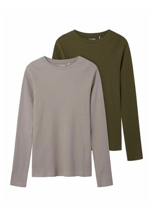2PACK - Langærmet T-shirt - winter moss
