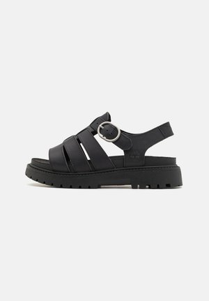 CLAIREMONT WAY - Sandalen met plateauzool - black