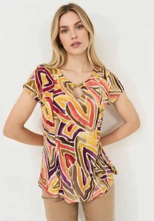 Camomilla Italia, SABRY - T-SHIRT - T-shirt imprimé - green-mango