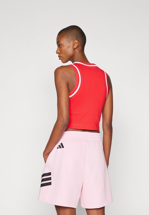 ESSENTIALS COLOR POP CROPPED - Top - pure ruby3