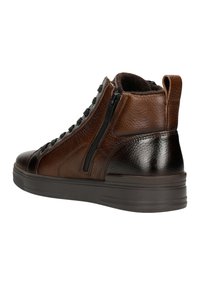 Wojas Šněrovací kotníkové boty - brązowy