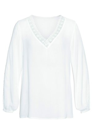 LASCANA, Blouse - weiß