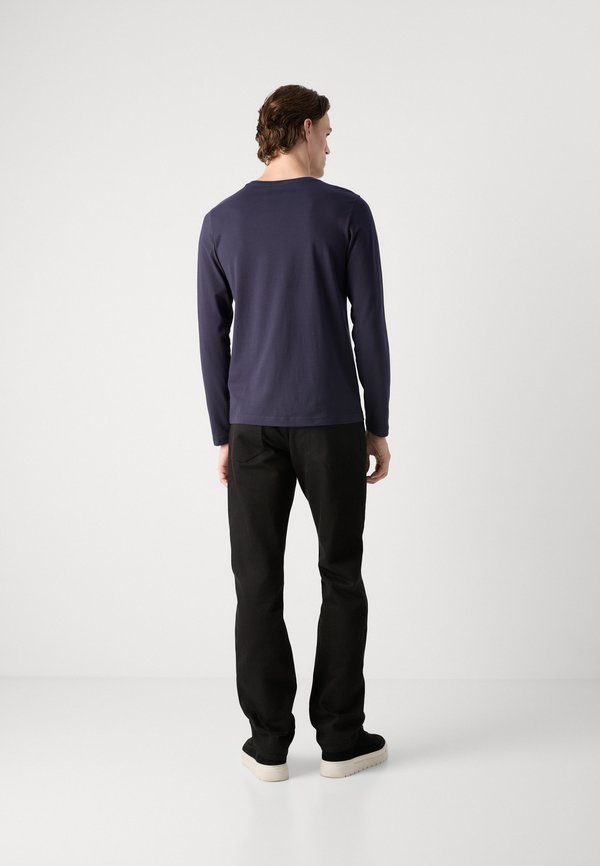 SLIM FIT - Long sleeved top - night sky2