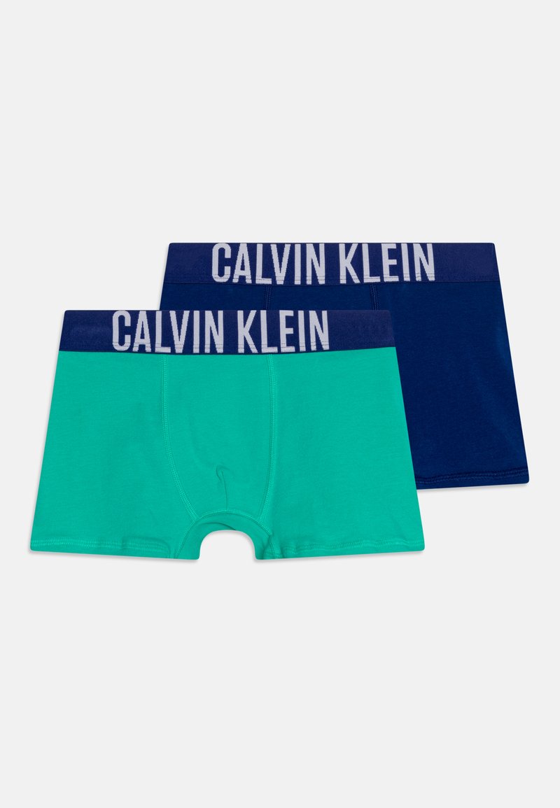 Calvin Klein Underwear TRUNK 2 PACK Culotte light teal/bold blue