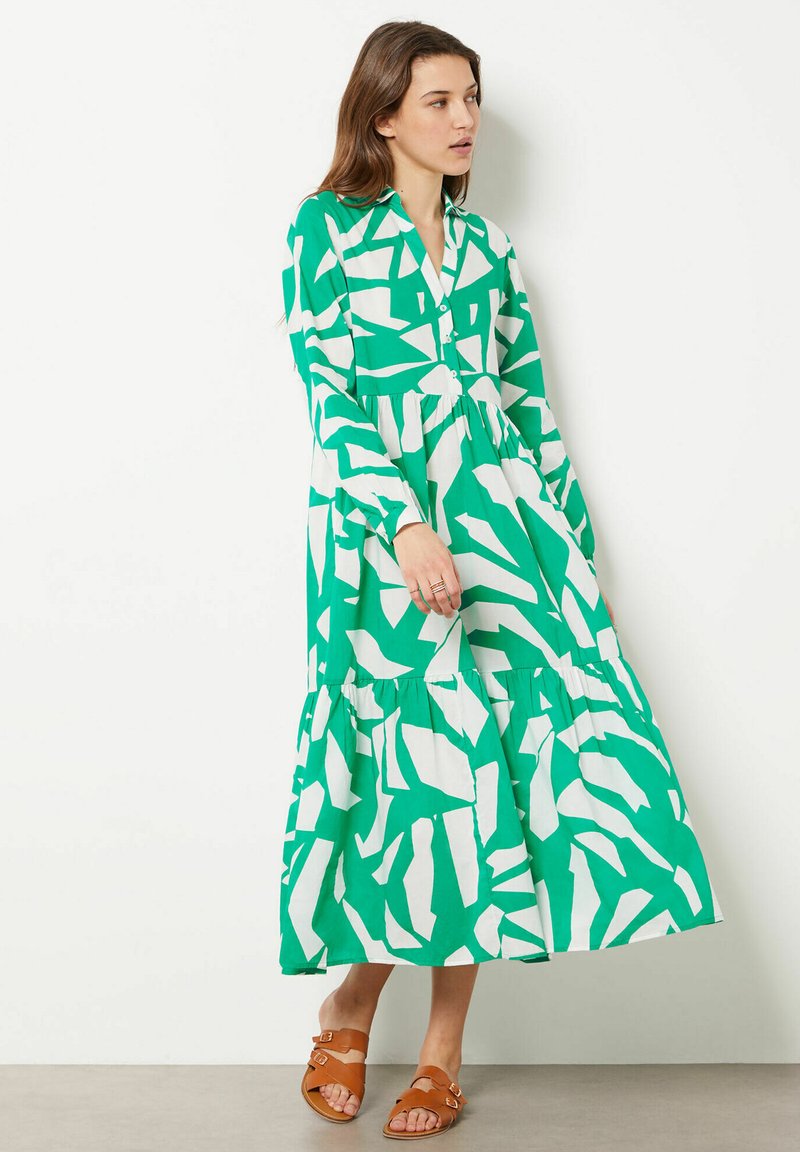 Etam Blousejurk wit Etam Blousejurk wit