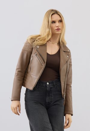 Bolongaro Trevor BEKLEIDUNG JASMINE BIKER - Blazer - coco mocha wae