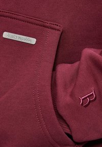 Dropsize BAZIX REPUBLIQ SUPER HEAVY BLANK - Kapuzenpullover - burgundy