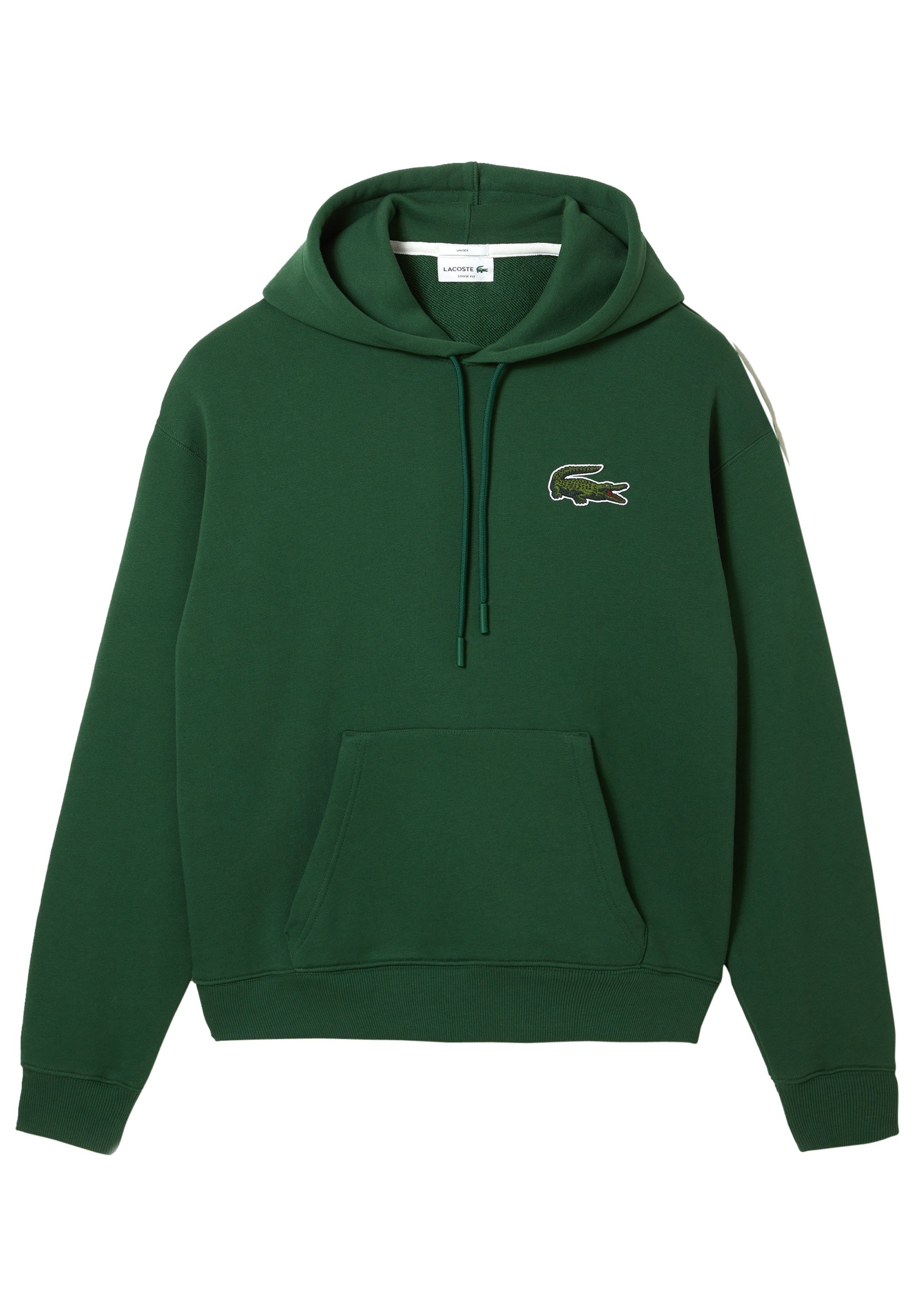 Jacket Zalando Lacoste Live Lacoste Hoodie Green (Pre-owned)