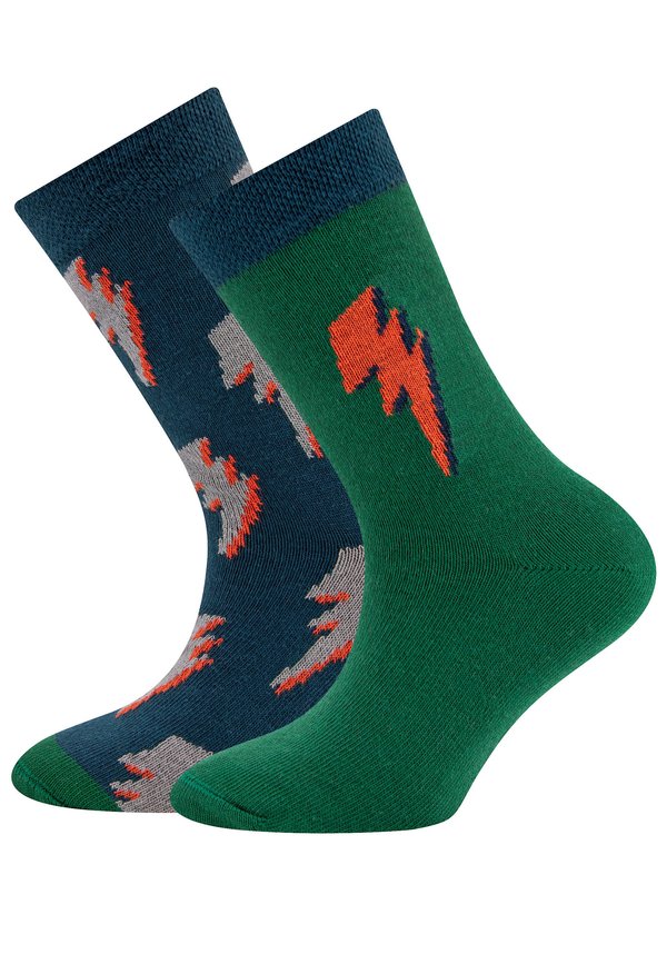 2ER PACK BLITZE - Socken - atlantikblau