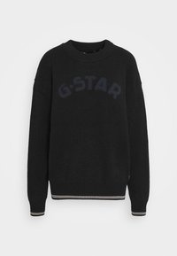 G-STAR Stickad tröja - black