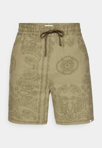 Les Deux LESLEY PAISLEY - Shorts - surplus green