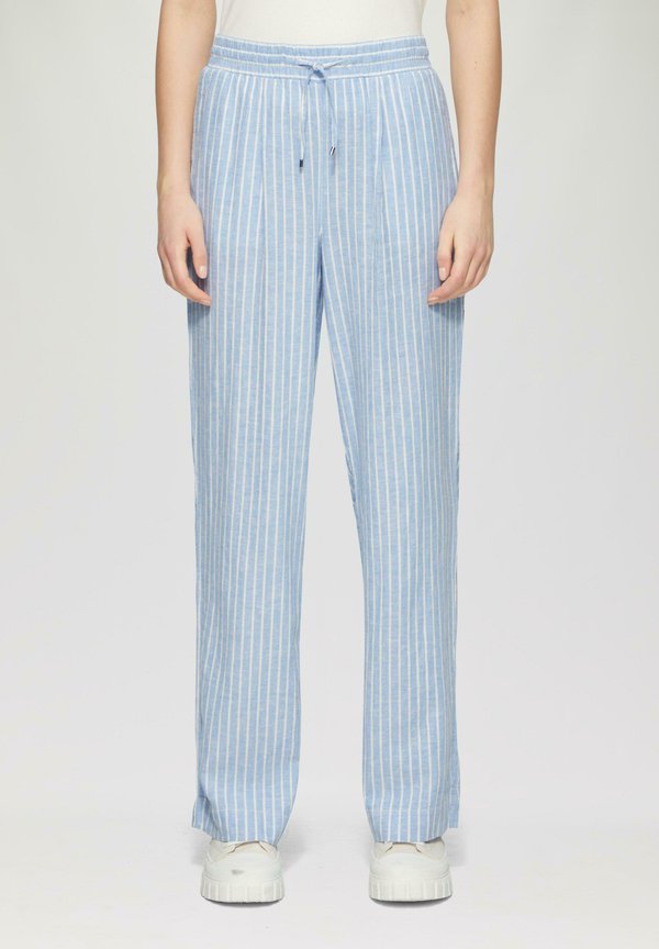 WIDE-LEG - Stoffhose - himmelblau