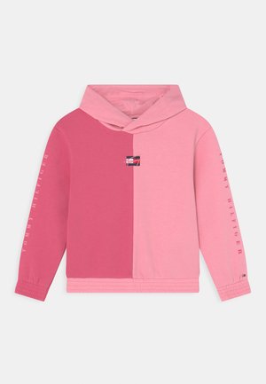 TWO TONE SLEEVE HOODIE - Felpa - fresh pink