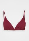 TRIANGLE  - Bikini top - wine red