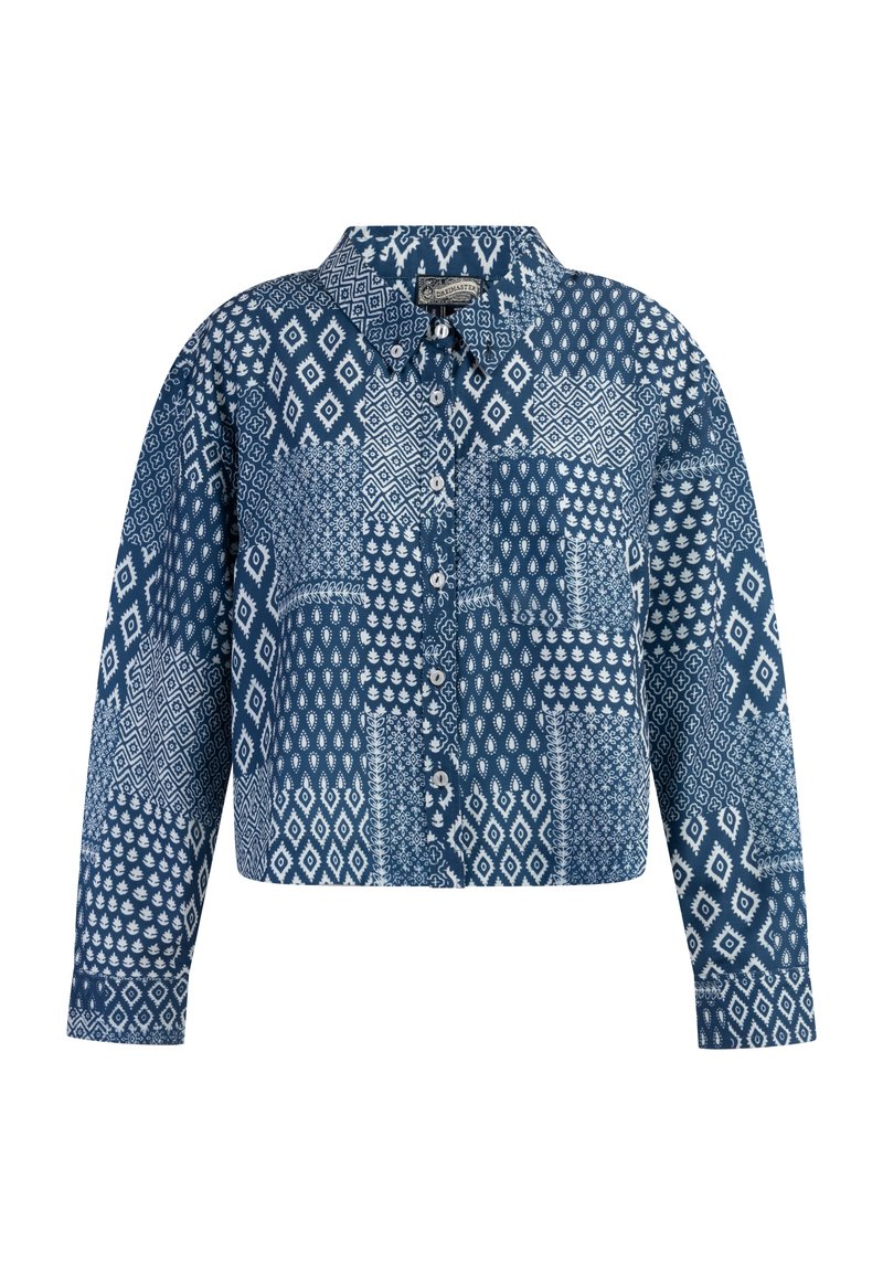 dreimaster Overhemdblouse donkerblauw