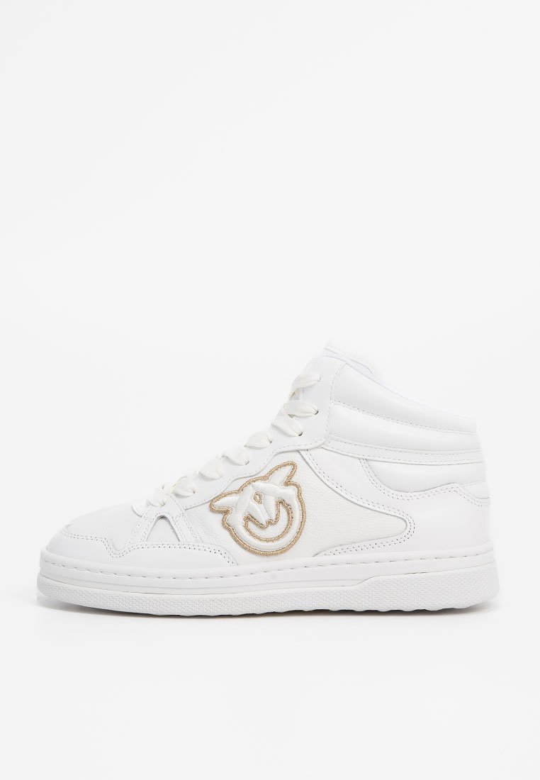 pinko Sneakers hoog goudkleurig pinko Sneakers hoog goudkleurig