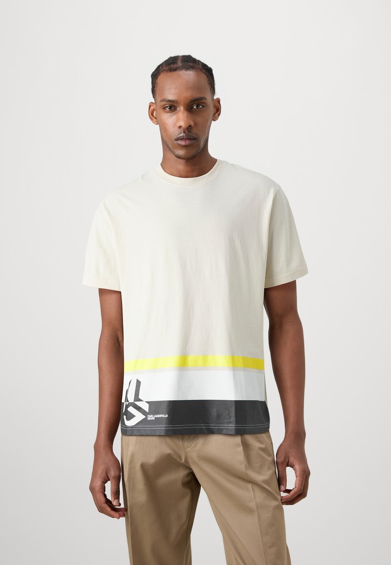 Karl Lagerfeld T-shirt con taschino logato nero main image 0