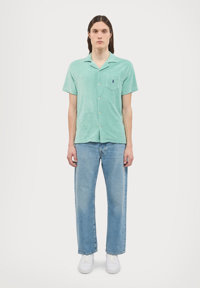 Polo Ralph Lauren TERRY CAMP SHIRT - Chemise - celadon
