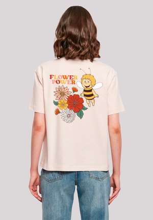 F4NT4STIC DIE BIENE MAJA FLOWER POWER HEROES OF CHILDHOOD - Print T-shirt - pink