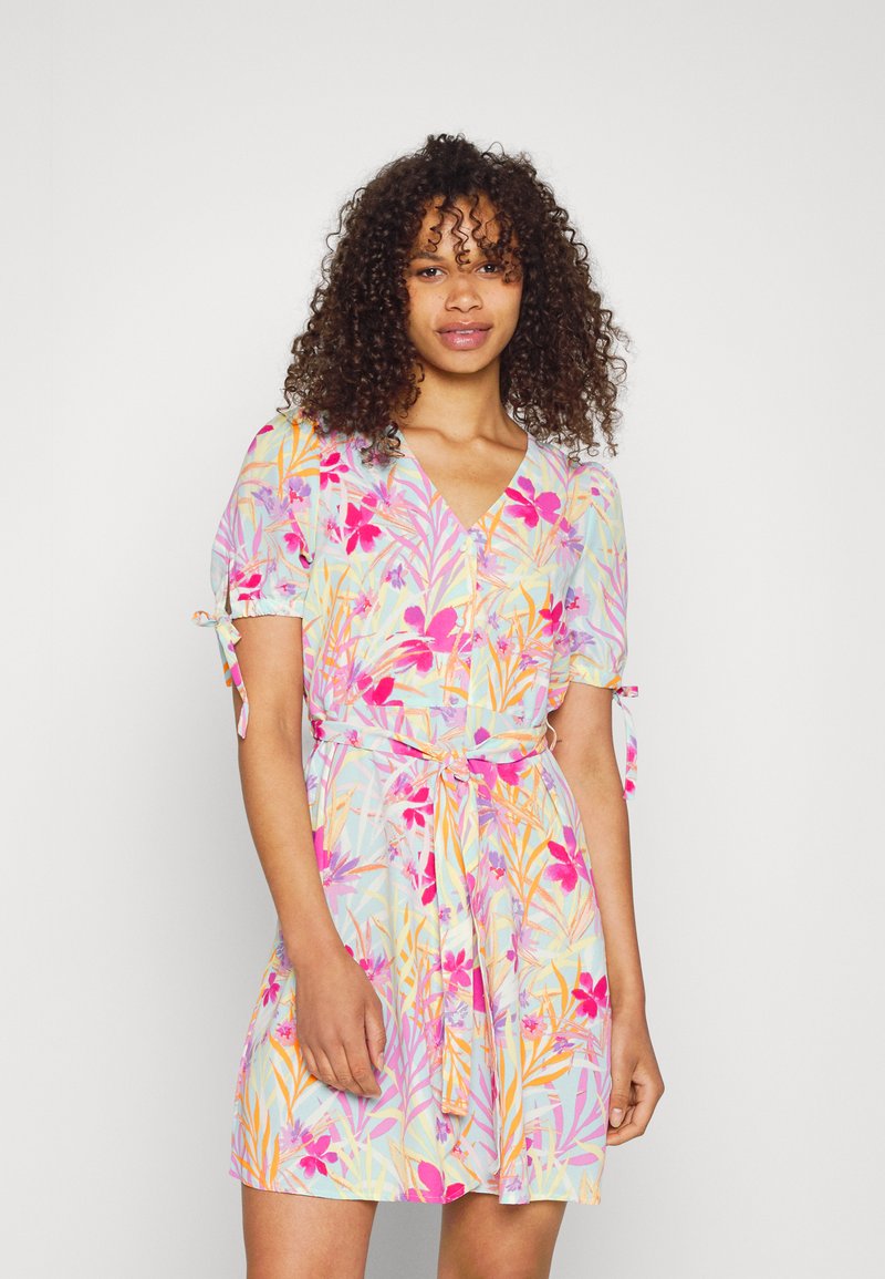 ONLY Tall ONLLINA VNECK DRESS Jurk pastel turquoise/turquoise