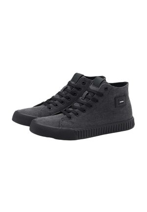 Schnürstiefelette - black