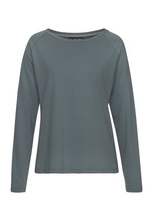 Long sleeved top - petrol