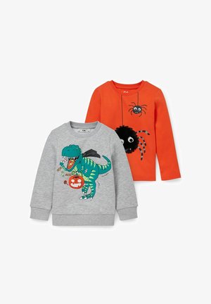 2 PACK - Jersey de punto - orange-red