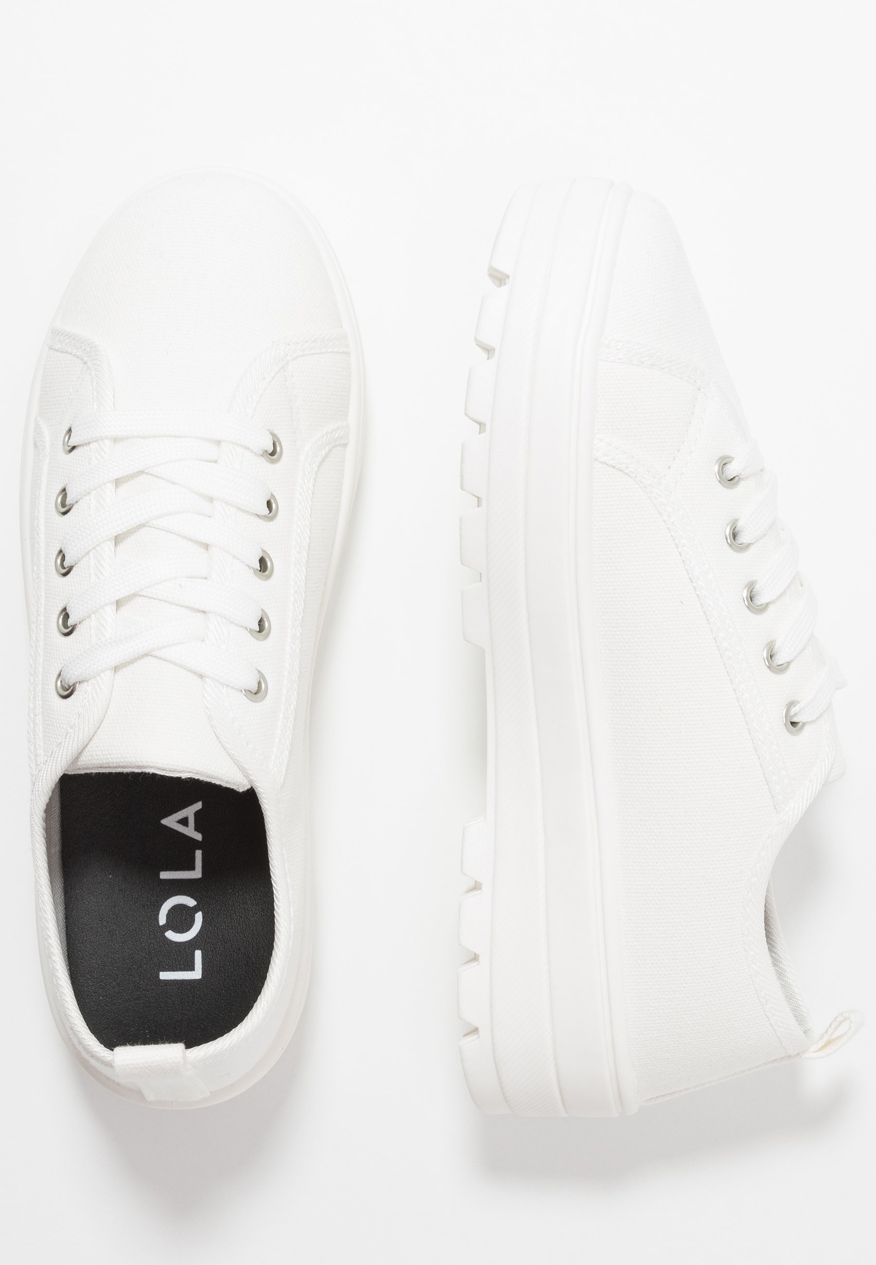 LOLA SKYE TWEEZE CLEATED SOLE TRAINER Sneakers white LOLA SKYE TWEEZE CLEATED SOLE TRAINER Sneakers white
