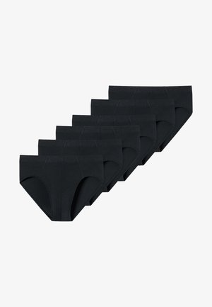 Schiesser 6 PACK - Slip - schwarz