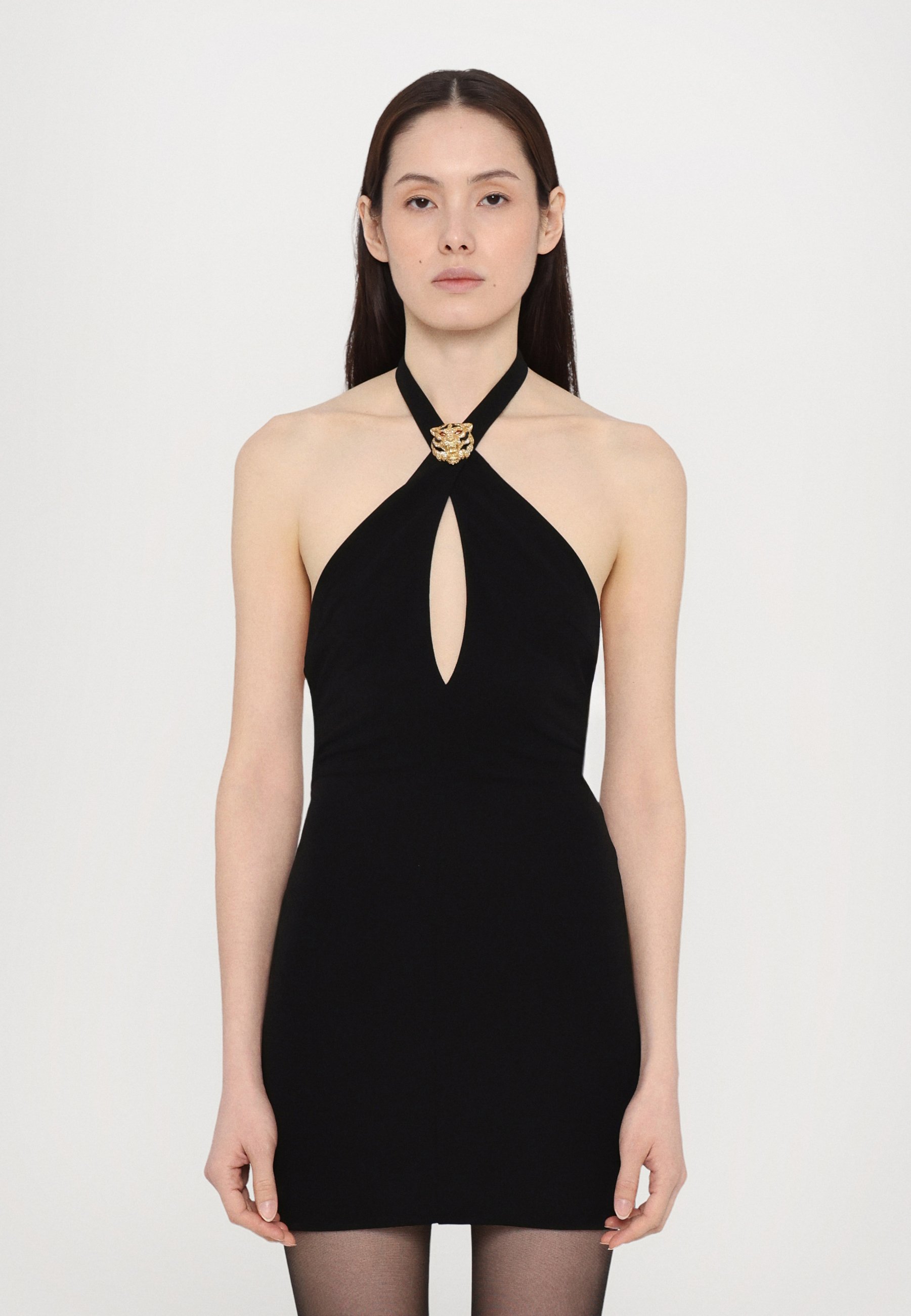 Roberto Cavalli DRESS - Cocktail dress / Party dress - nero/black -  Zalando.co.uk