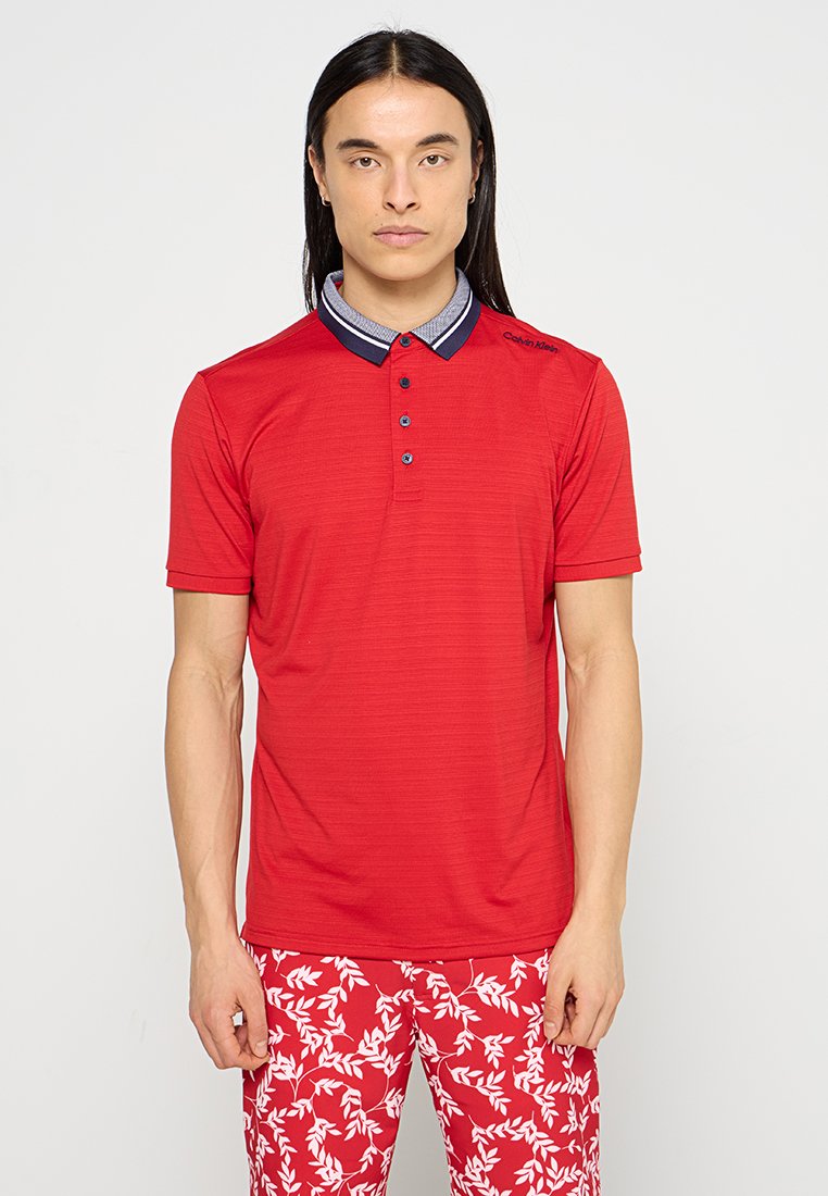 Calvin Klein Golf Poloshirt rood