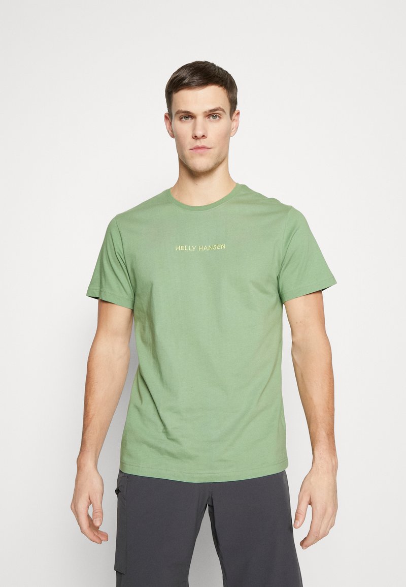 Helly Hansen CORE GRAPHIC - Camiseta estampada - jade