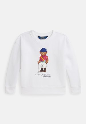 POLO BEAR BOXY SWEATSHIRT - Sweatshirt - white