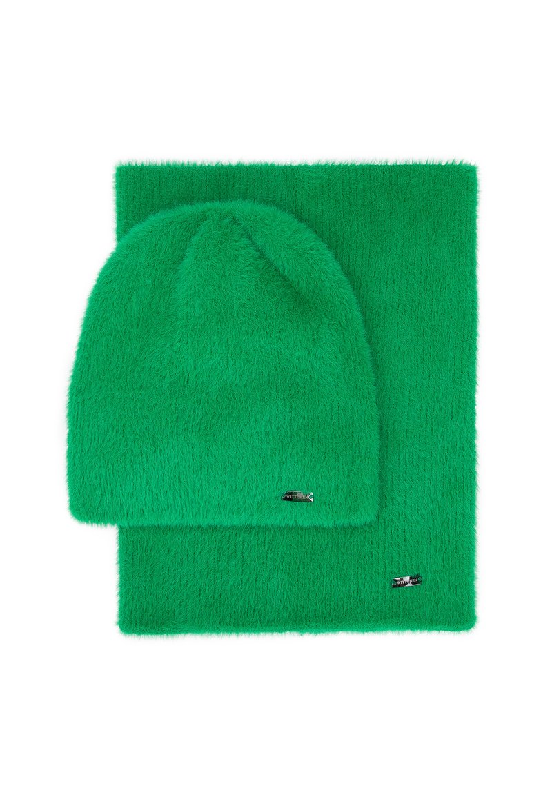 WITTCHEN SET - Čepice - grün