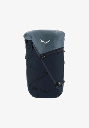 PUEZ - Backpack - navy blazer java blue