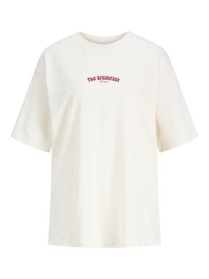 JJXX, JXMILLOW LOOSE TEE - T-shirt imprimé - vanilla ice print:the breakfast