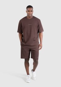 Smilodox OSKAR - Jednoduché tričko - braun