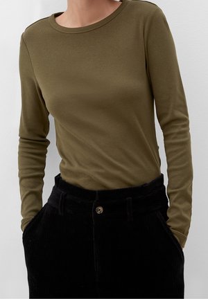 Långärmad tröja - khaki