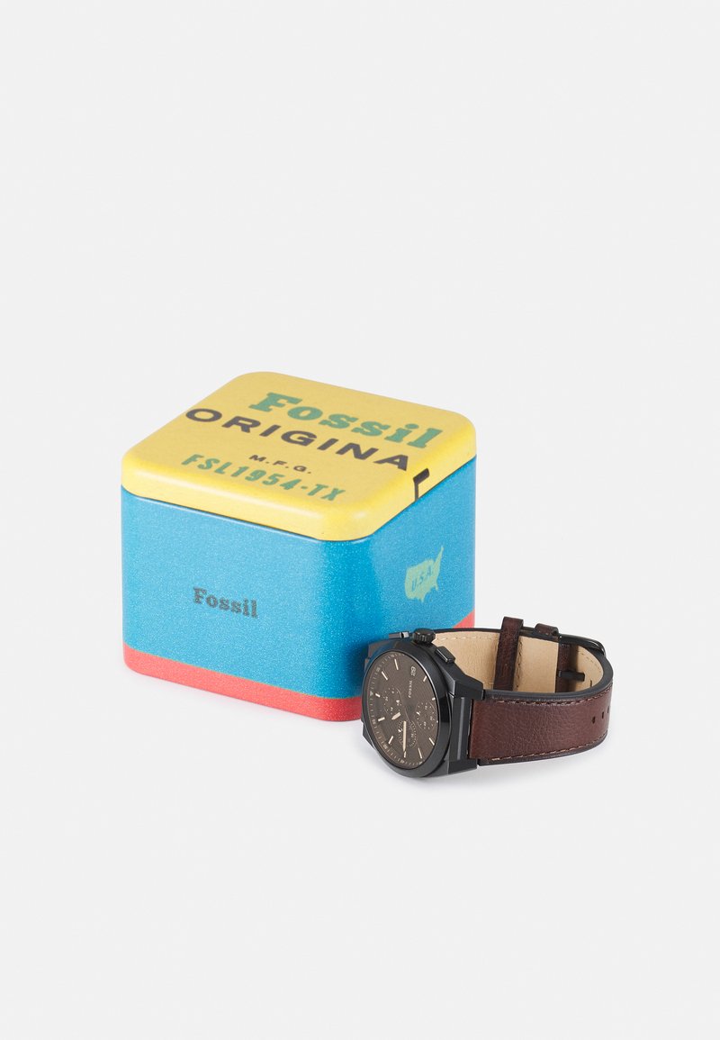 Herren Analoguhren | Fossil Chronograph brown/braun - JX78400 Herren Analoguhren | Fossil Chronograph brown/braun - JX78400
