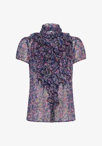 Valimata, navy peony blooms