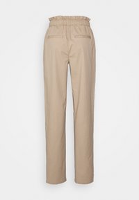 Vero Moda Tall VMEVANY LOOSE STRING - Calças - silver mink