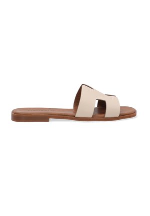 VENEZIA Pantolette flach - beige
