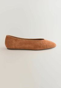 Next REGULAR FIT - FOREVER COMFORT  ROUND TOE - Ballerine - mottled brown