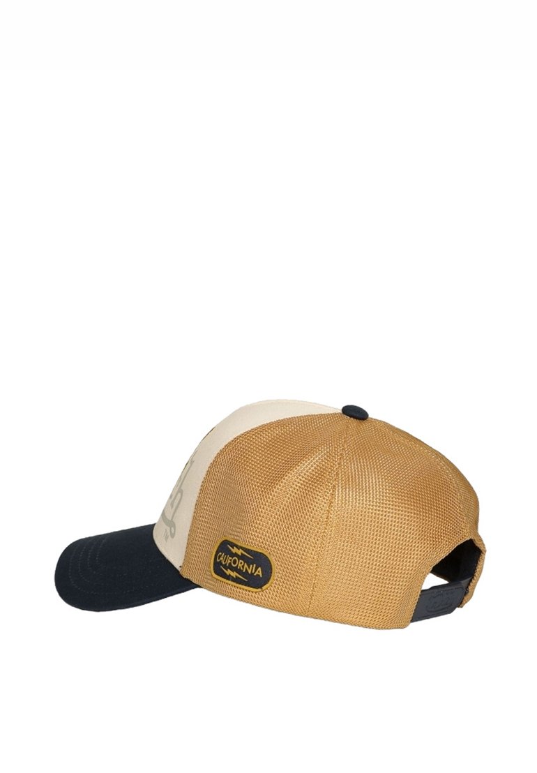 Von Dutch BASEBALL AVEC BADGE ANIMAUX - Casquette - blanc/beige