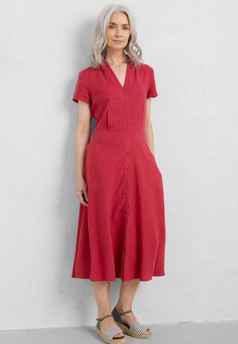 Seasalt Cornwall CARVED WOOD Jurk sedum/donkerroze Zalando.be