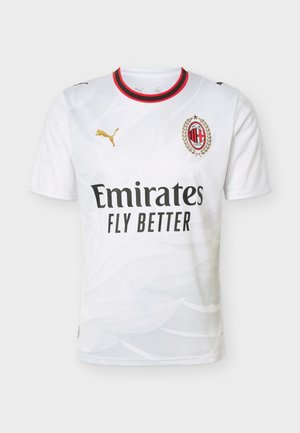 Puma, AC MILAN AWAY REPLICA - Club wear - white/victory gold-coloured