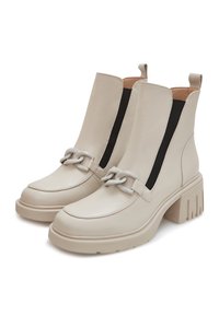 Cesare Gaspari Botines con plataforma - beige