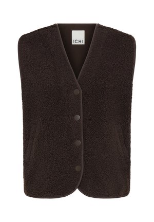 ICHI, IHNANDY WA - Bodywarmer - coffee bean