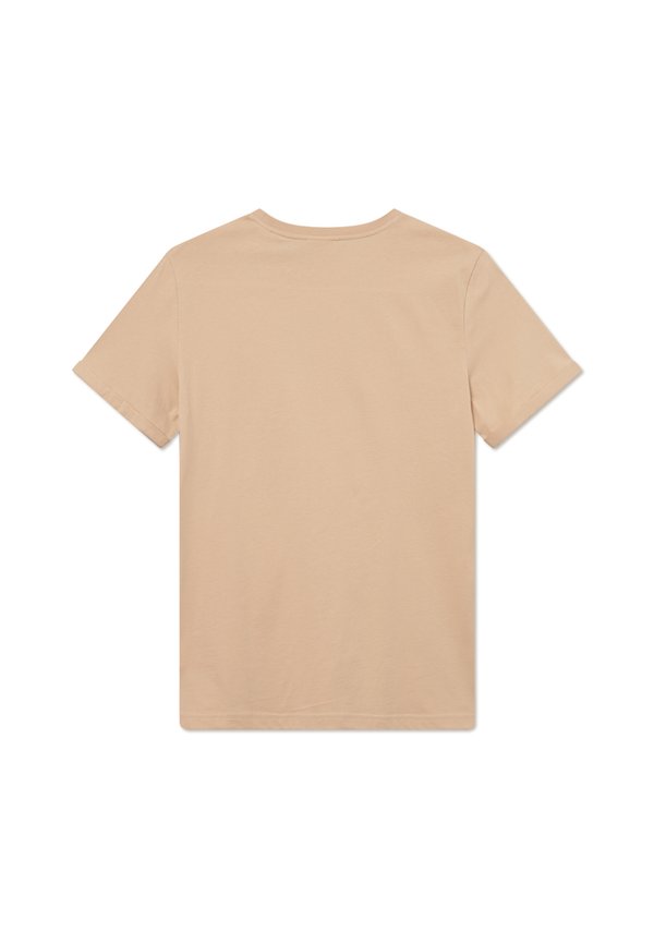NORREGAARD CONTRAST - Basic T-shirt - irish cream2