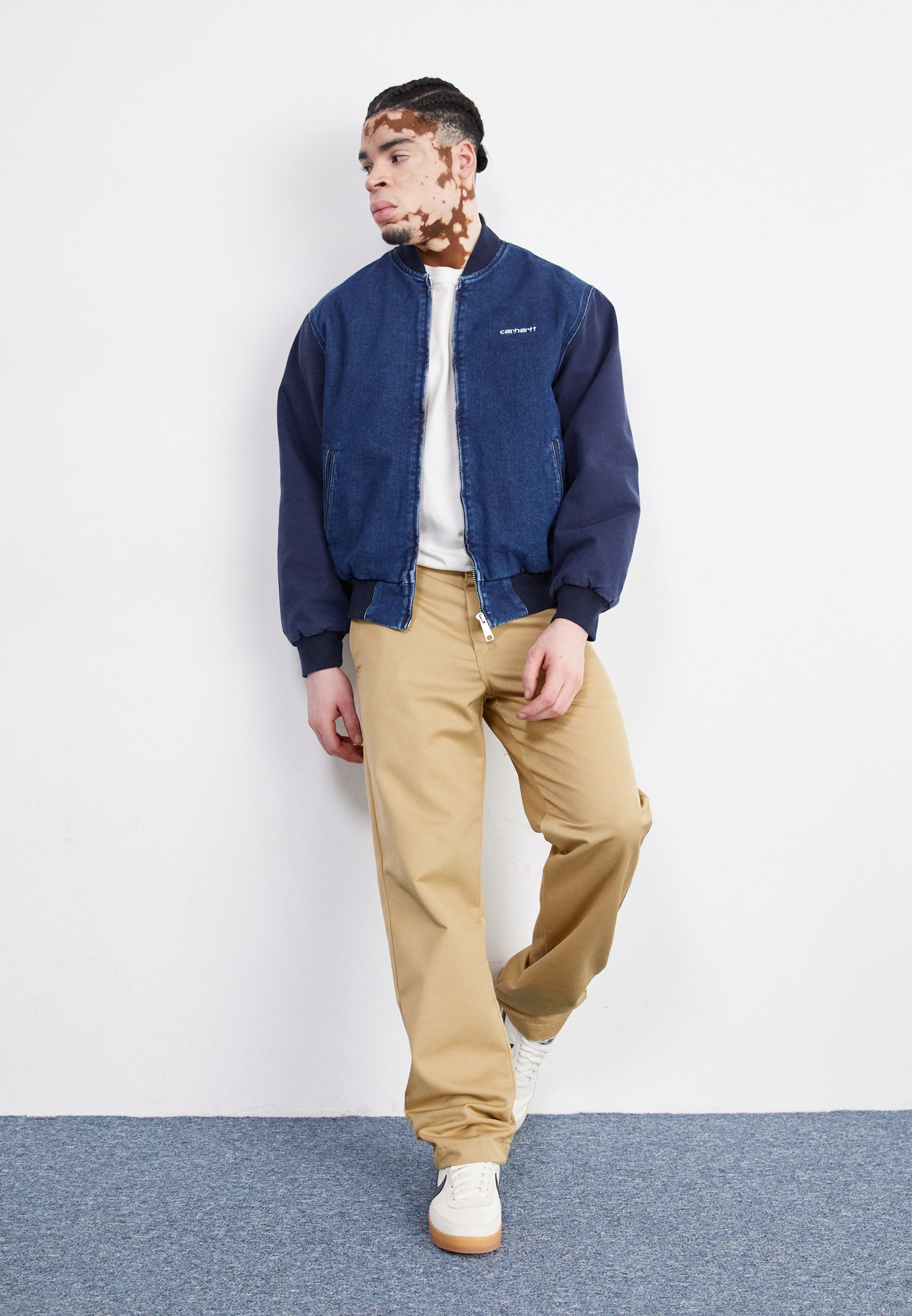Carhartt WIP PAXON - Denim jacket - blue/dark navy/blue - Zalando
